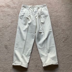 Khaki colored dress pants